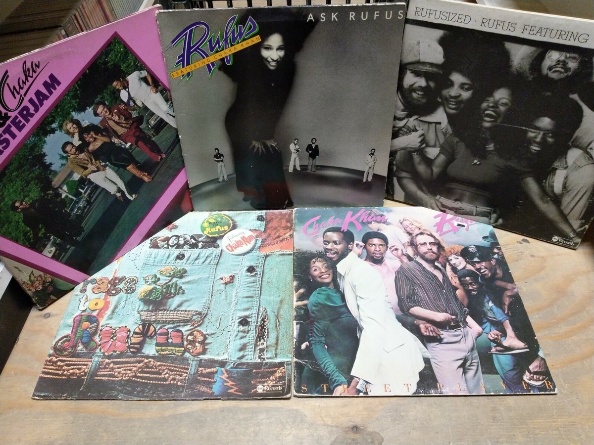 RUFUS FEATURING CHAKA KAHN: LOT OF 5 VINYL LPs | eBay