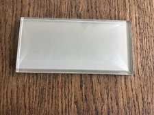 Daltile Color Wave Glass Tile, CW04 Sliver Mink - 3 X 6 Brick, 18-each