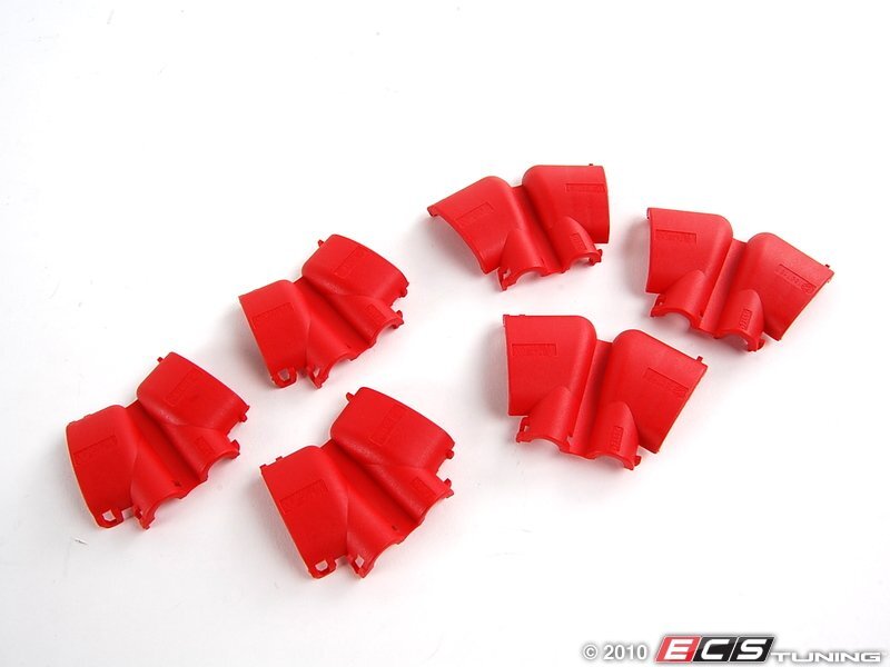 Genuine OE - Ignition Coil Cover Set - Red - Set Of 6 - 022906923 