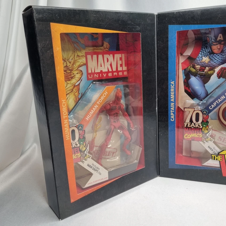 Figura de acción Marvel Universe SDCC 2009 70 años de Marvel The Invaders como nueva Foto 3 de 4