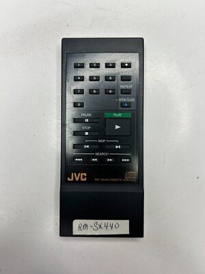 JVC RM-SX440 Remote Control, OEM for CD Players XLV330BKJ, XLV440, XLV440B