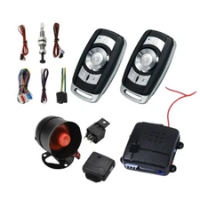 Start Push Button Remote Alarm System Keyless Entry Engine Kits Fit For Car SUV