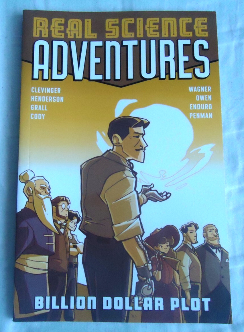 Real Science Adventures Billion Dollar Plot Graphic Novel IDW Comic Book NEW (S)