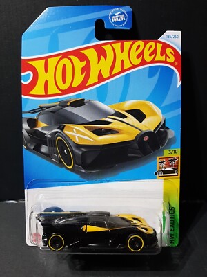 Bugatti Bolide 185/250 Hot Wheels 2024 HTC22 HW Exotics 3/10 black