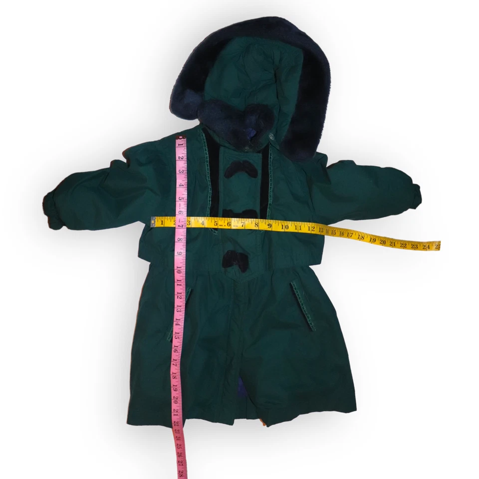 Rothschild Vintage Victorian Style Girls Coat Size 4T - Image 4 of 4