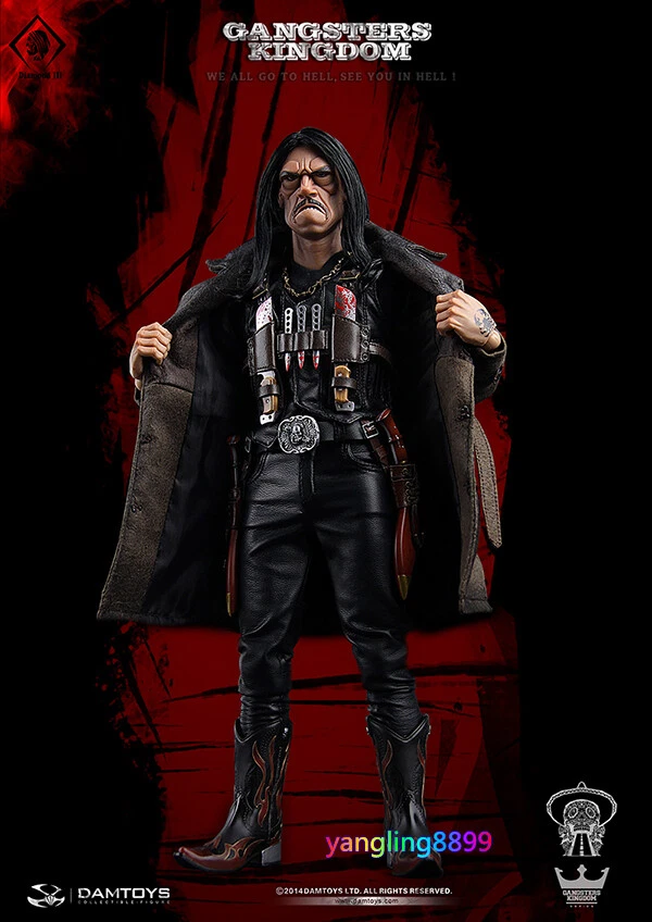 DamToys GK006 Gangster Kingdom Efraín Juárez 1/6 Diamante 3 Figura Modelo Juguete BN Foto 4 de 4