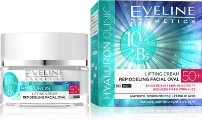 Eveline Hyaluron Clinic Day&Night cream 50+ 50ml
