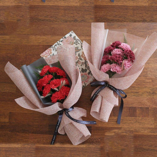 Coloured Linen Wrapping Paper Roll for Florist Flower Bouquet DIY Craft Material - Picture 4 of 48