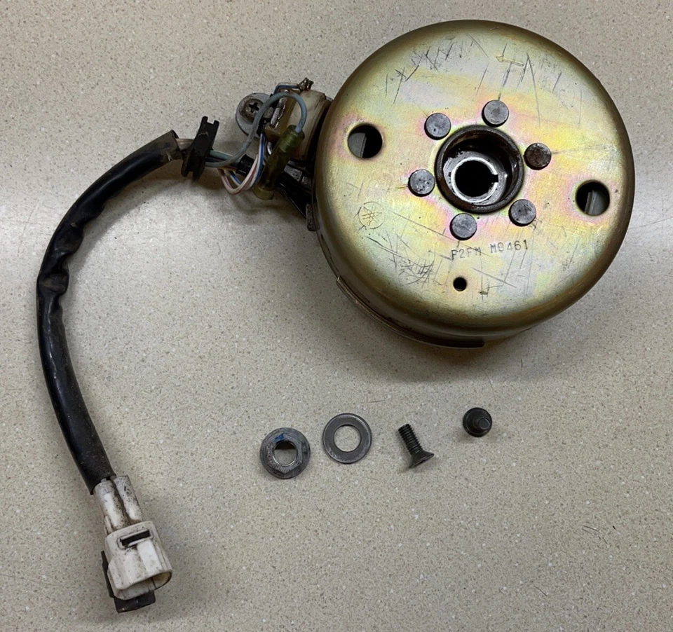 1995 Yamaha Badger 80 Flywheel + Stator - Image 3 of 3
