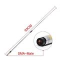 1Pc Dual Band Vhf/Uhf Sma-M Bnc Radio Antenna For BaoFeng For Kenwood Parts