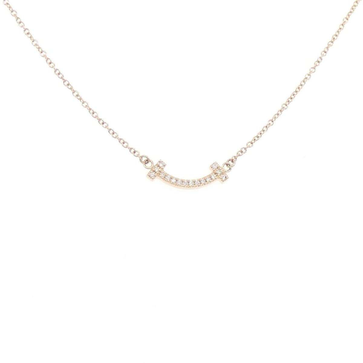 Authentic Tiffany T Smile mini Necklace #260-007-374-3880 | eBay Authentic Tiffany T Smile mini Necklace #260-007-374-3880 | eBay