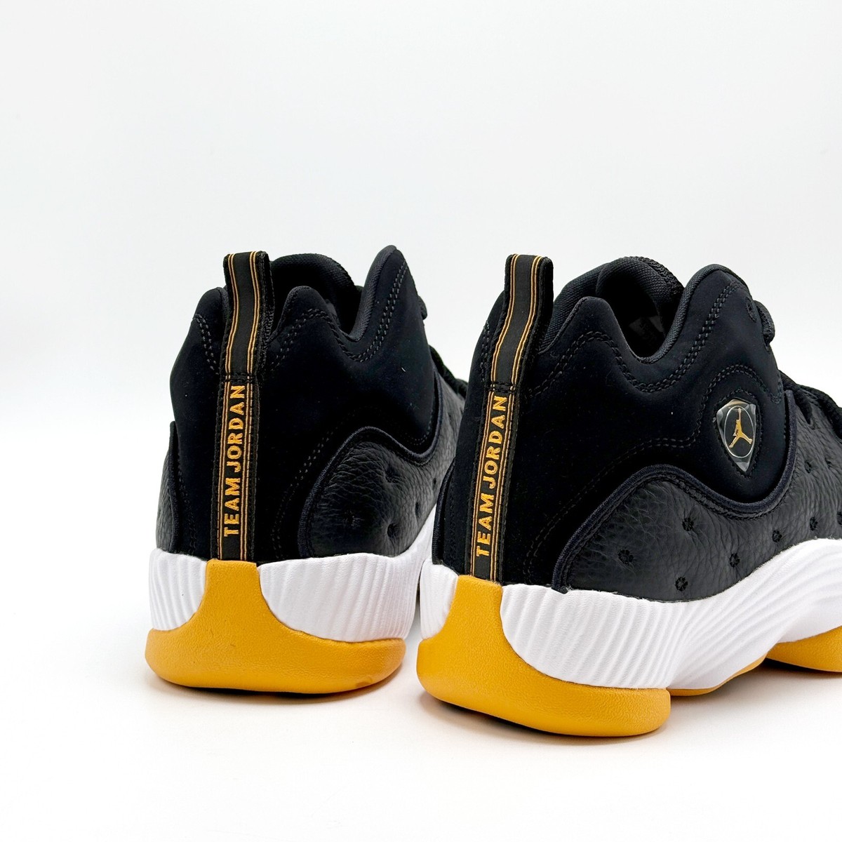 Yellow Basketball Jordan 11s Black And Gold Size 13 Air Jordan