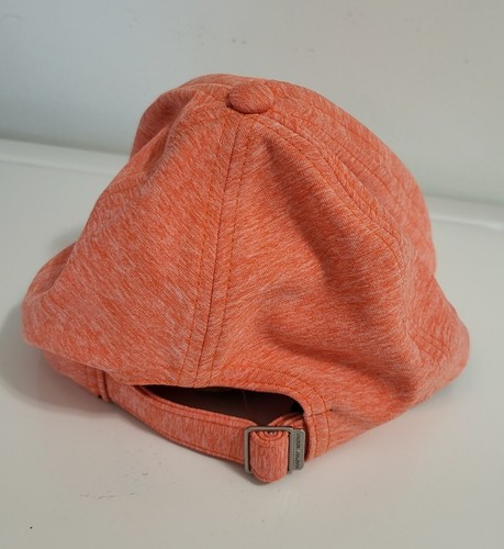 Womens Under Armour Free Fit Baseball Cap Hat Peach Orange Embroidered One Size - Picture 3 of 8