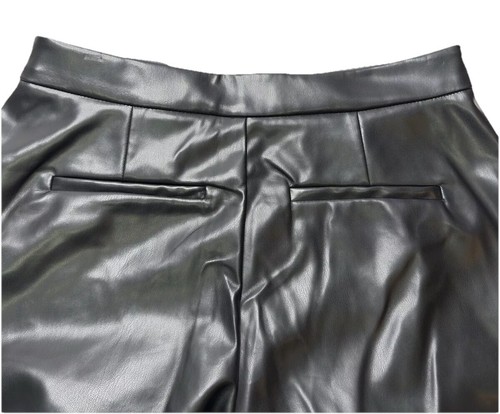 Alexia Admor Women's Pants Trousers Size 8 Faux Leather Mob Wife Goth - Picture 3 of 17
