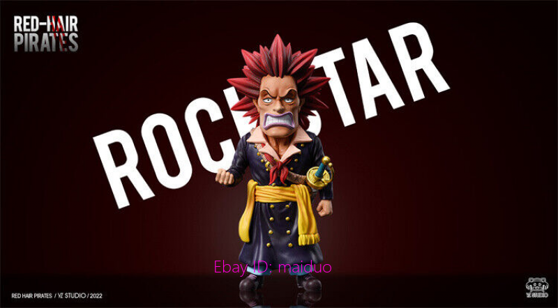YZ Studio Red Hair Pirates Crew with Rockstar Resin Shanks One