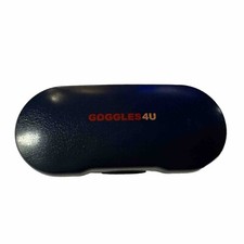GOGGLES4U Sunglass Eyeglass Hard Shell Hinged Protective Travel Case Black
