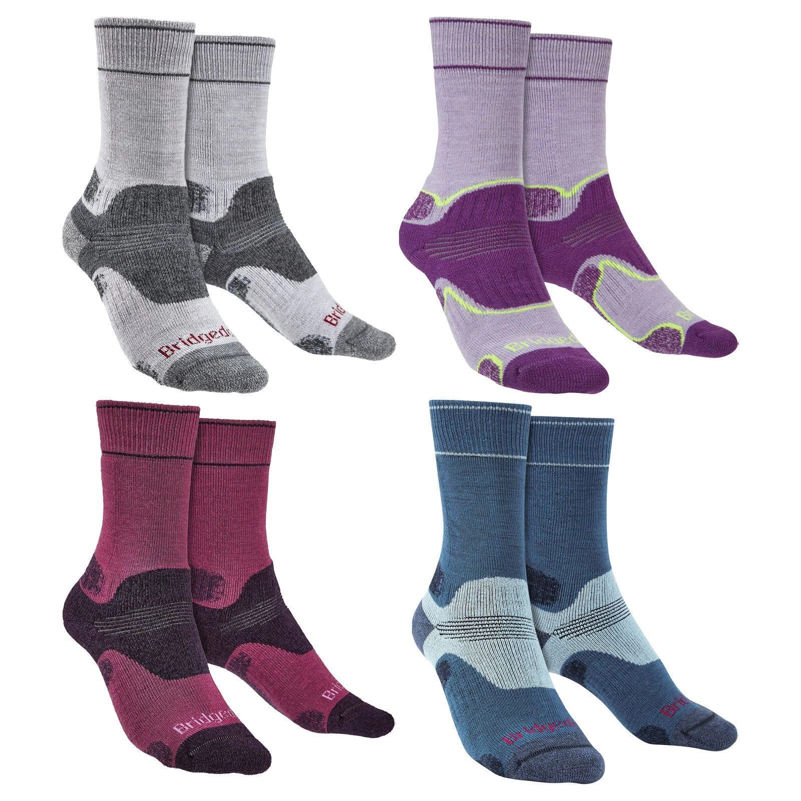 Bridgedale - Ladies Walking Midweight Merino Wool Outdoor Boot Socks
Opens in a new window or tab