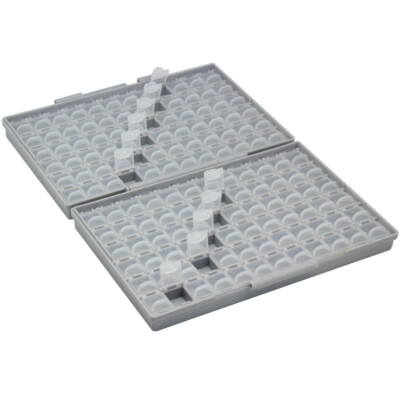 AideTek BOX-ALL-144 Empty enclosure w/144 compartments each w/lid SMD 0603 USA