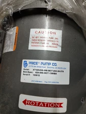 Price Pump 624-598-063T-1385BA XT100VSS-598-063T-500-36-3T6 5HP BALDOR JMM3613T