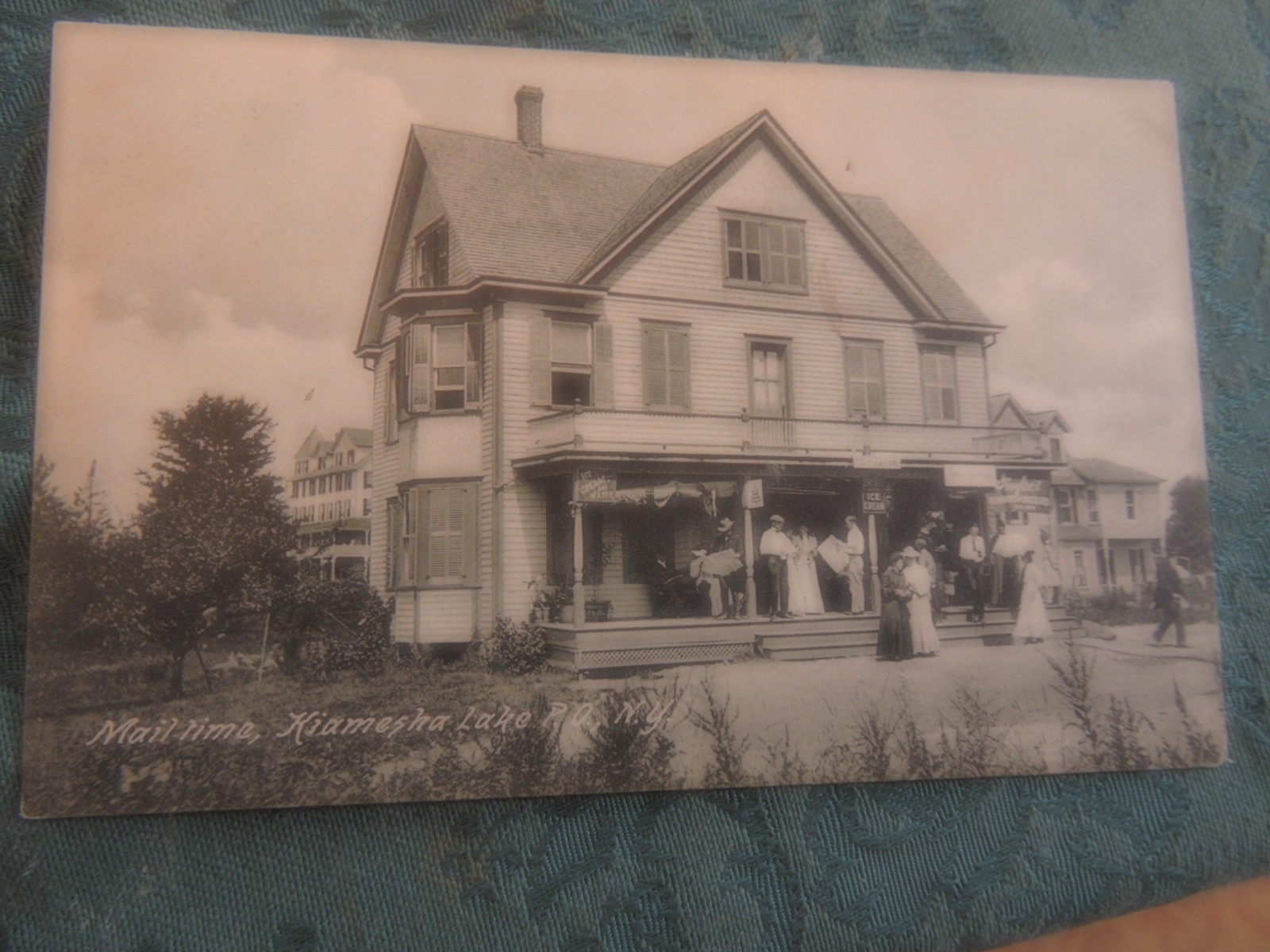 1912 Kiamesha Lake Post Office Sullivan County New York NY Catskills