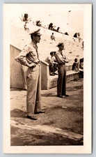 Military WWII Era Photograph Picture Soldiers in Uniform