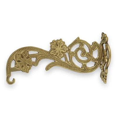 Messing Wandhalterung - Weinreben Design 17 cm (6,69") - für orthodoxe Mahnwa... - Bild 1 von 4