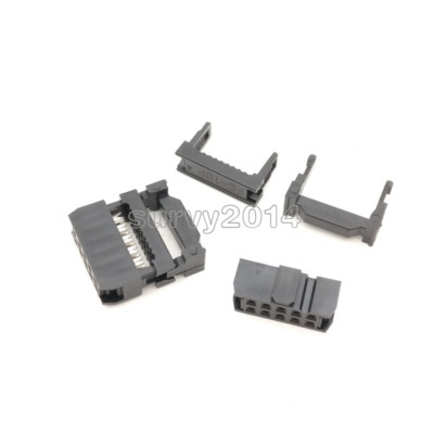 20PCS IDC 10 PIN Female Header FC-10 2.54 mm pitch Socket Connector