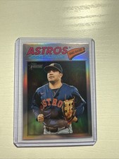 2026 Topps Heritage Baseball Jose Altuve CHROME REFRACTOR #11 Houston Astros
