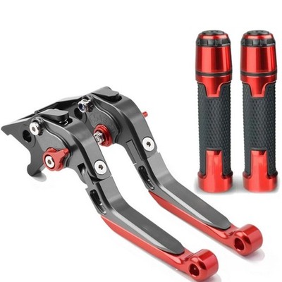 CNC Brake Clutch Levers Hand Grips Set For CBR900RR CBR600 F1 F2 F3 F4
