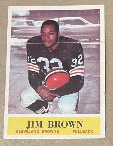 Jim Brown #30 1964 Philadelphia card