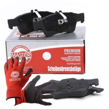 Bremsbeläge+Handschuhe hinten für MERCEDES CLS, E, S (W220, V220, W221), SL