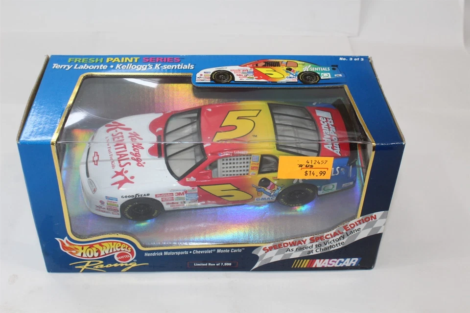 Hot Wheels NASCAR Kellogg's #5 Terry Labonte 1999 diecast 1:24 #23341 - A Foto 2 de 4