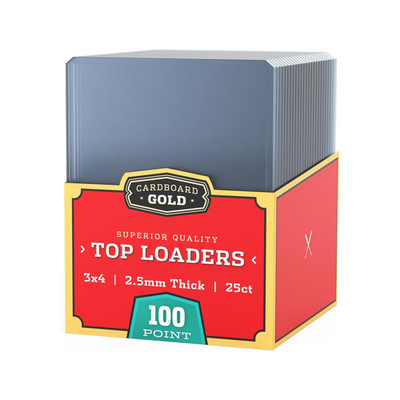 25 Ultra CBG 2.5mm 100pt Pro Top Loaders Toploaders Thick Jersey Cards