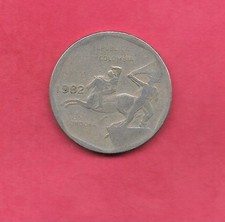 COLOMBIA KM270 1982 VF-VERY  FINE CIRCULATED OLD VINTAGE 10 PESO COIN