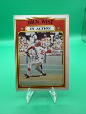 1972 Topps - In Action Rick Wise #44 Philadelphia Phillies