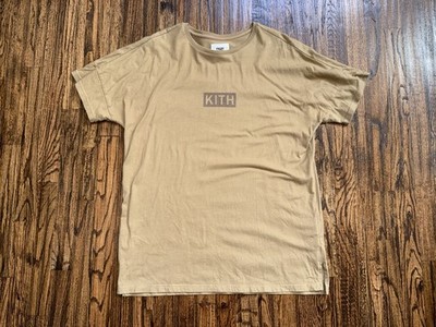 KITH X Nonnative Tan Brown Clerk T-Shirt Black Friday Collection Size 3 Large