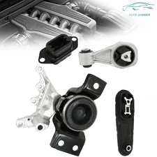 4pcs Engine Motor & Trans Mount Set For Nissan Sentra 2013-2017 1.8L Auto Trans.