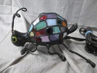 Vintage Cricket Stained Glass Accent Lamp - Tiffany Style | Works Great