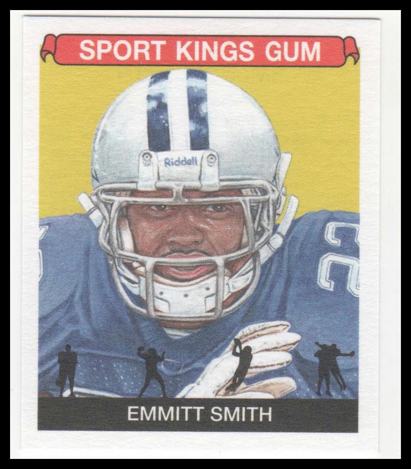 2021 Sportkings Volume 2 #49 Emmitt Smith Mini (Black Back)