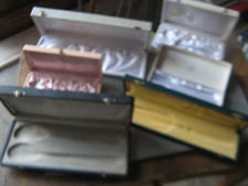 "615.8"   LOT DE 6 ECRINS VIDES POUR COUVERTS DIVERS EN METAL ARGENTE