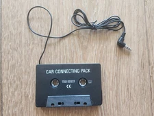 Car Audio Cassette Converter to 3.5 mm Aux Headphone Jack 4 ft / 48 in