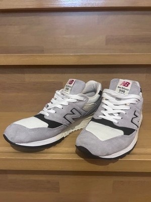 New Balance 998 Made in USA Gray/White/Black Men s Sneakers 9.5 US Near Mint