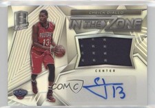 2016 Panini Spectra In the Zone Memorabilia 112/149 Cheick Diallo #19 Auto h2o
