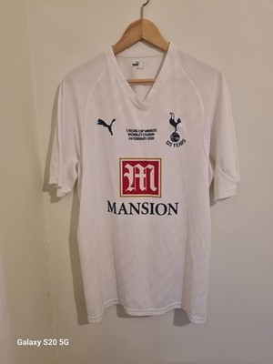 Tottenham Hotspur Spurs Puma 2007/2008 Carling Cup Winners Home Shirt 125 Large