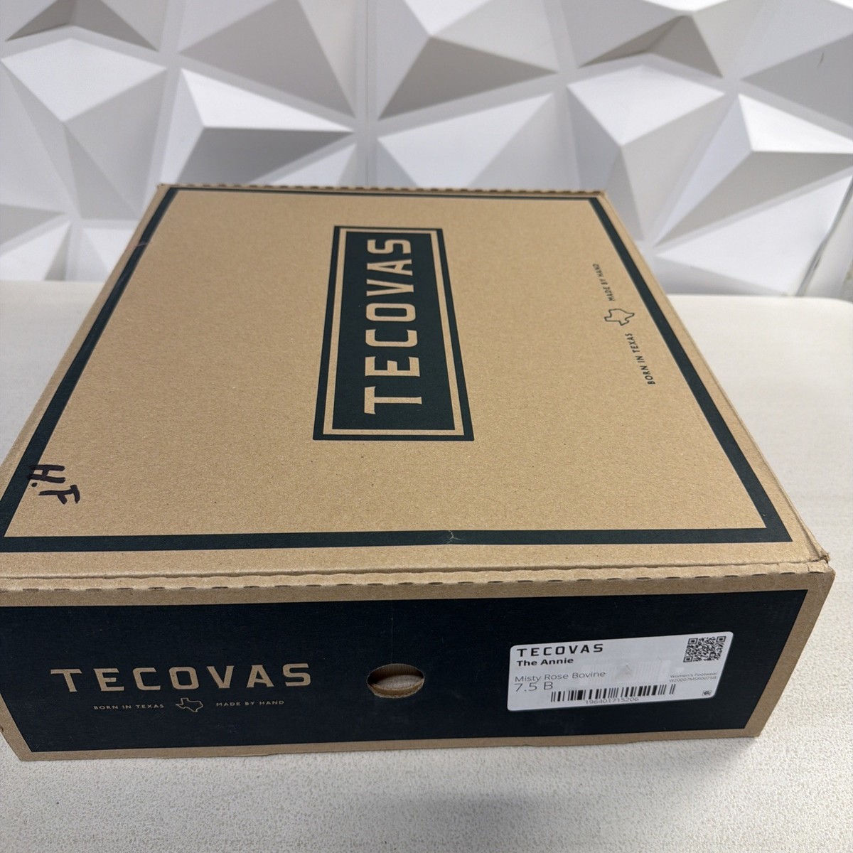 TECOVAS THE ANNIE BOOT size 7.5B Misty Rose Bovine | eBay