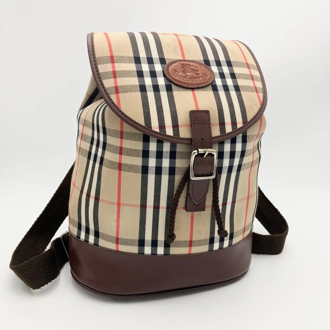 Burberry Leather Exterior Backpack Bags & Handbags for Women for