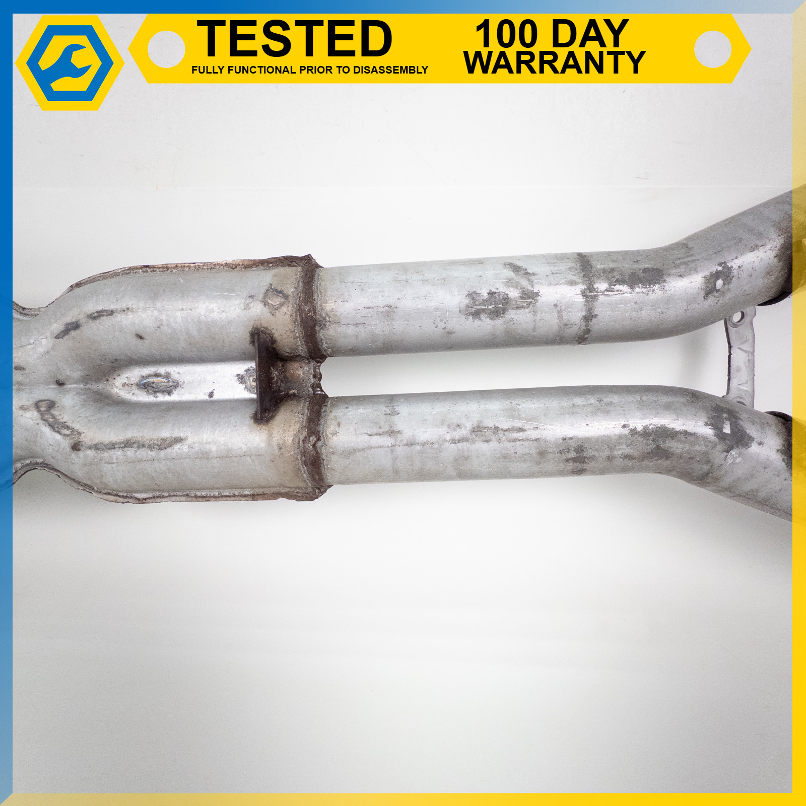 05-13 CHEVROLET CORVETTE C6 XLR EXHAUST INTERMEDIATE X-PIPE ASSEMBLY OEM