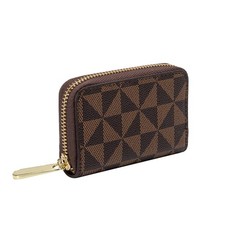 BRTOO RFID Credit Card Holder for Women 4.4 x 3 x 1 inches, Windmill coffee