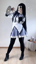 Homura Akemi Cosplay Madoka Magica L Anime Manga Costume Cosplay Outfit Set