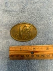 IND. WAR BRASS CARTRIDGE BOX PLATE…